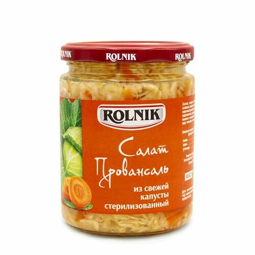 Rolnik Салат Провансаль из свежей капусты, 420 г