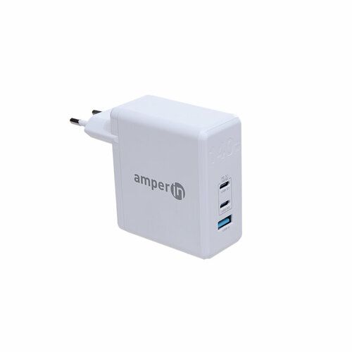 Зарядное устройство Amperin YDS-TC140-012A GaN Charger 140W White 103435 4434₽