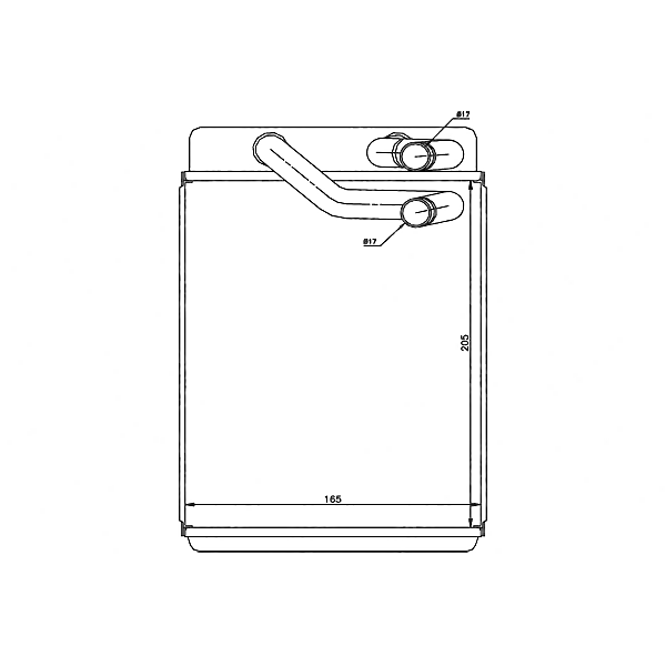 STELLOX 1035192SX (1035192_SX / 972273A000) радиатор отопителя Trajet (Траджет) all 99