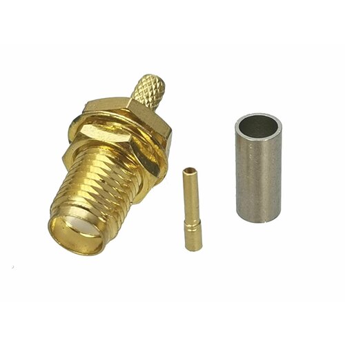 ВЧ-разъём SMA (female) обжимной под кабель RG-316