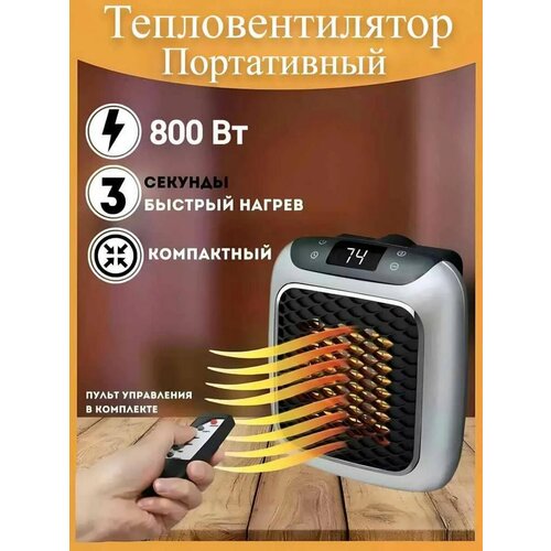 Мини обогреватель для домаТепловентилятор с пультом 1050₽