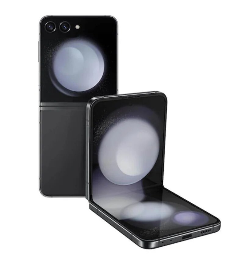 Смартфон Samsung Galaxy Z Flip5, 8/256ГБ, 8/512ГБ, global, Б/у, Official Standard, Samsung, Galaxy Z Flip5, Глобальная версия, Смартфон, Серый, 8ГБ, 256ГБ, global, Б/у, 01.07.2023