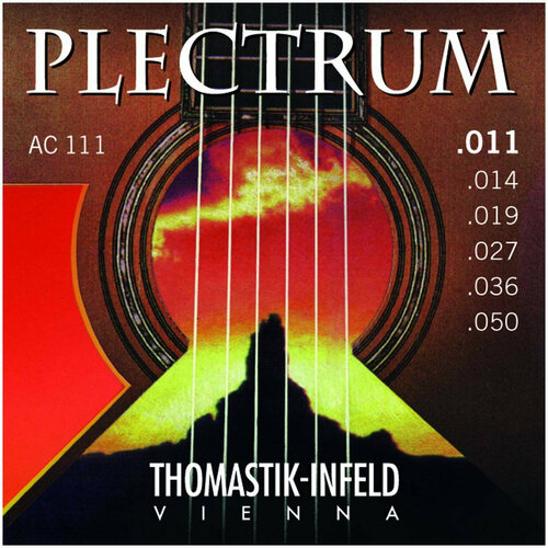 Струны для акустической гитары Thomastik AC111 Plectrum 4563₽