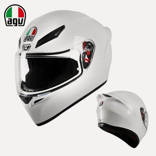 Изображение товара Мотоциклетный шлем AGV K1S, цвет: белый, размер: M, Оригинальный