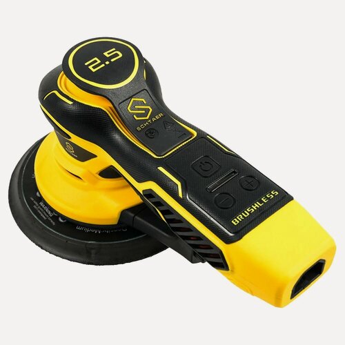 Изображение товара Ручная шлифовальная машинка SCHTAER 220V/50Hz, 350W, эксцентрик 2,5 мм SCH-03-150-2.5, дерева,