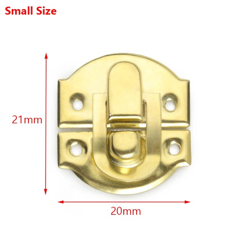 10 шт. Античные замки NAIERDI 21x20 мм