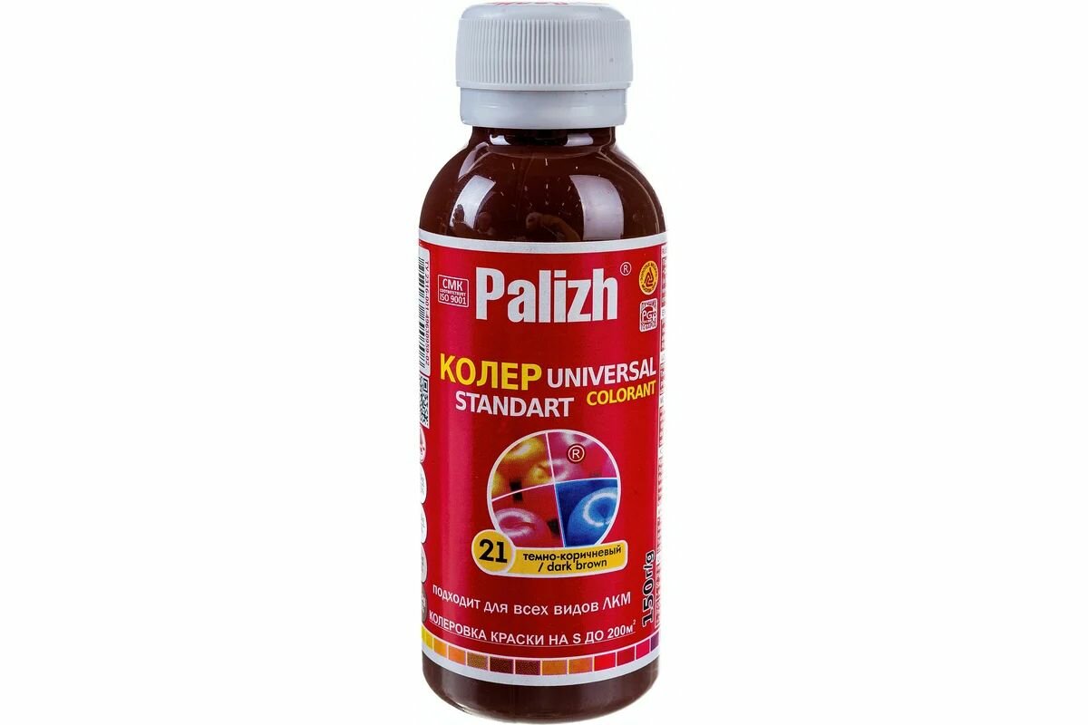 Универсальный колер Palizh N 21 темно-коричневый, 0.150 кг 11598003