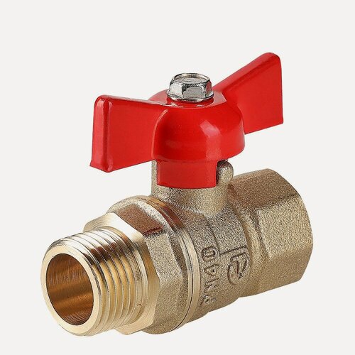Изображение товара Кран вода VALTEC стандарт, рукоятка бабочка 1/2 вн.-нар. VT.123. N.04
