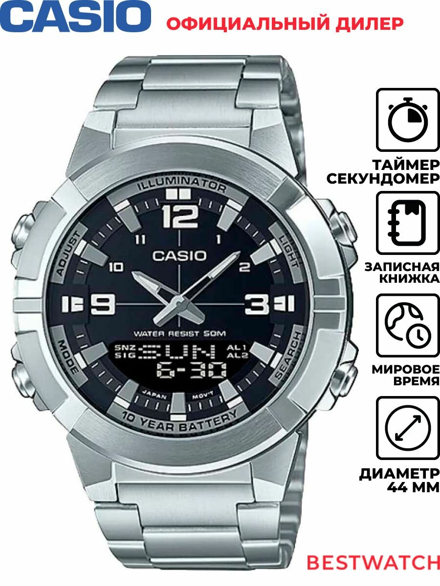 Наручные часы CASIO, черный