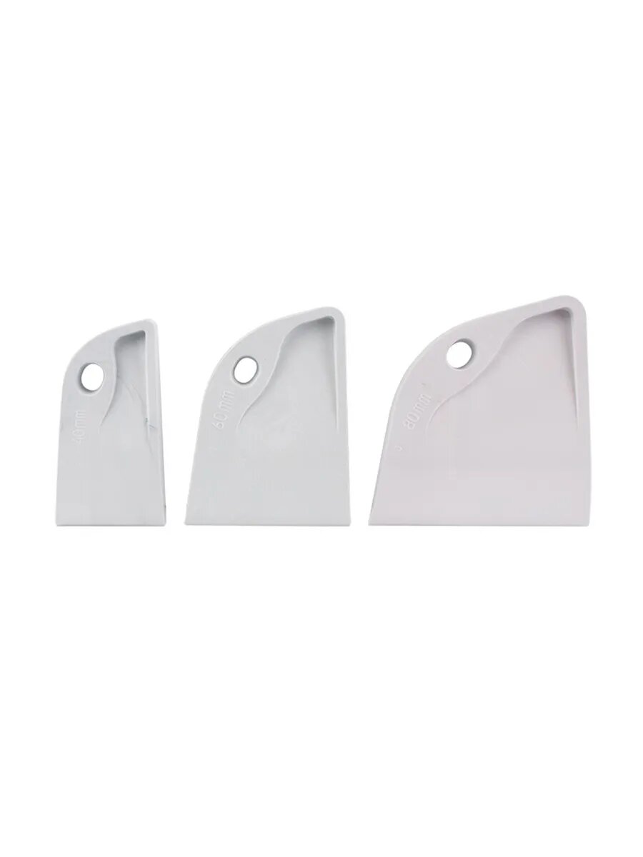 Набор шпателей парус 40, 60, 80 мм (набор 3 шт.)