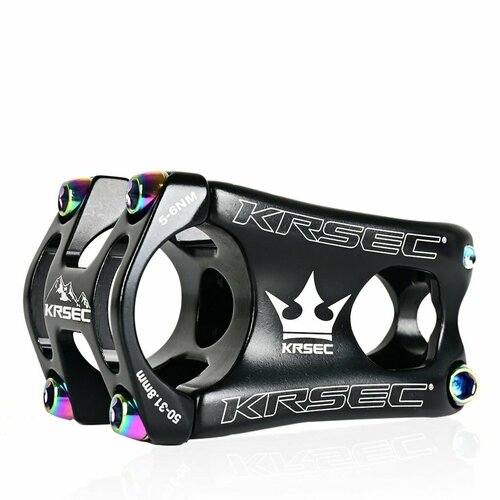 Вынос руля короткий 31.8x28.6x50мм алюминиевый KRSEC