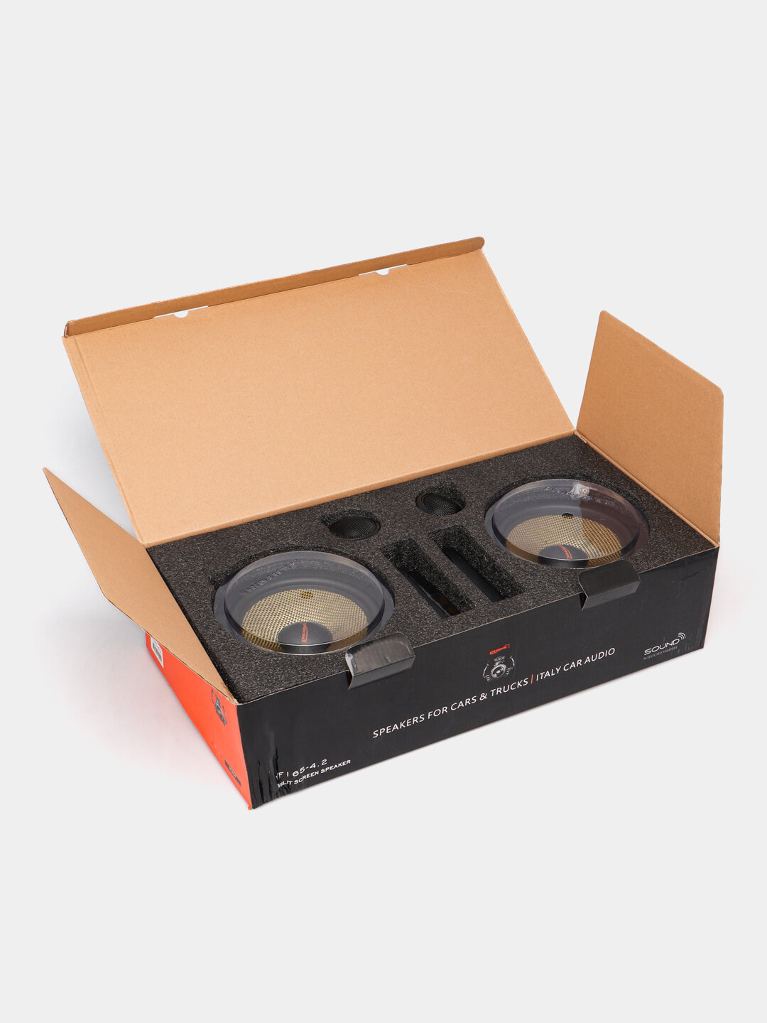 Компонентная акустика Pantera 4.2, 16 размера, c пищалкой и кроссовером, для автомобиля — фото 1