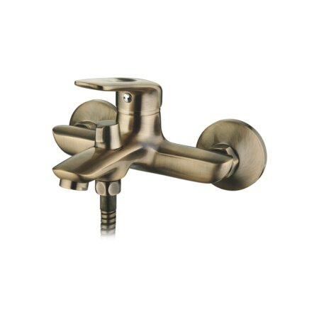 A6316C Смеситель для ванны ACCOONA с коротким изливом дивертор в корпусе латунь/античная бронза (10)