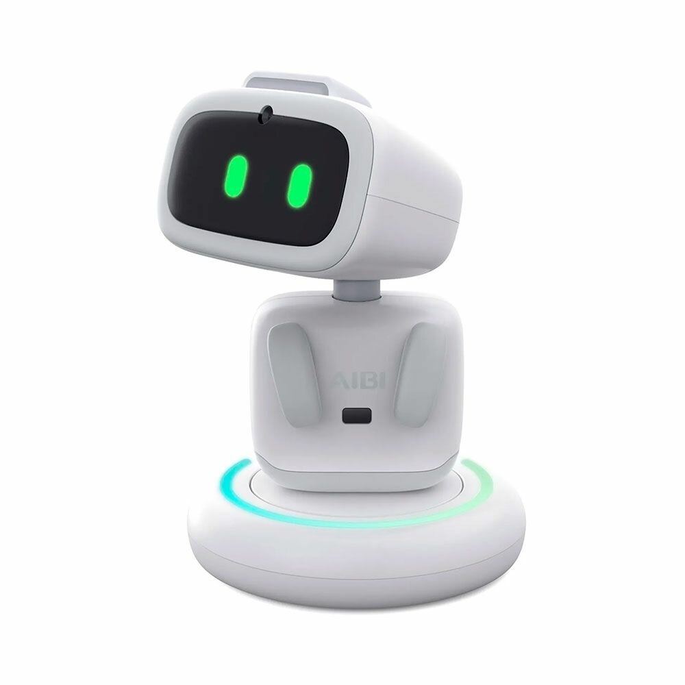 Умный робот Living AI Aibi Pocket Pet, портативный, серебристый
