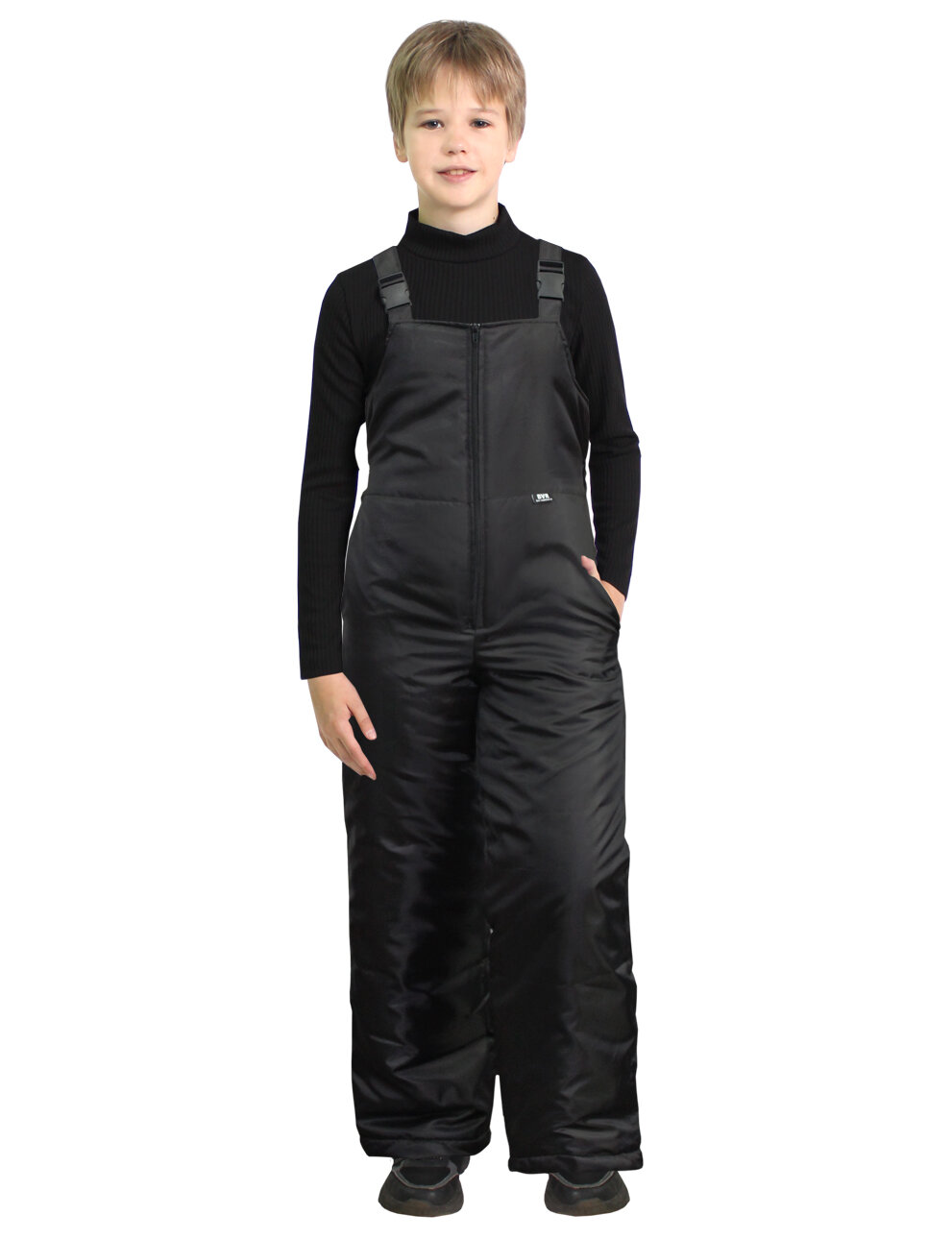 Полукомбинезон утеплённый Компания БВР зимний детский размер 44-46/158-164  черный