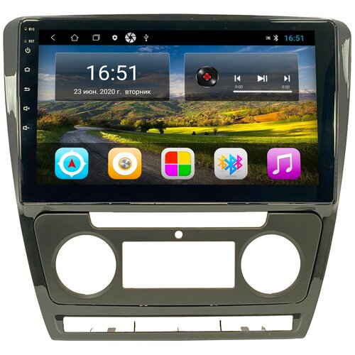 Штатная магнитола Zenith Skoda A5 Климат контроль, Android 10, 2/16GB