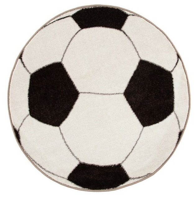 фото Ковер «Альфа», круглый, 100х100 см, полипропилен 100%, джут