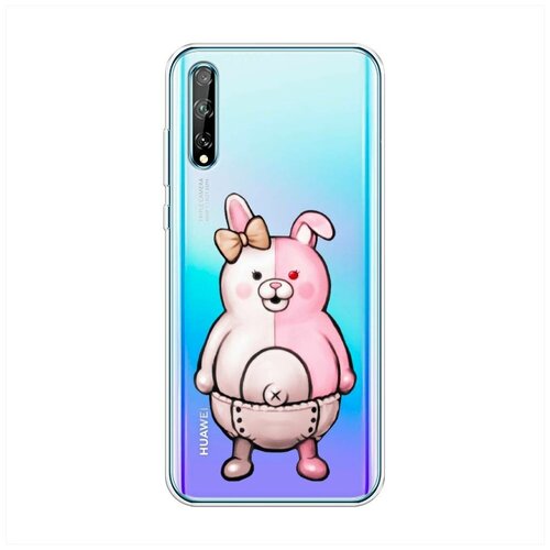 фото Силиконовый чехол "усами" на huawei p smart s / хуавей п смарт с case place