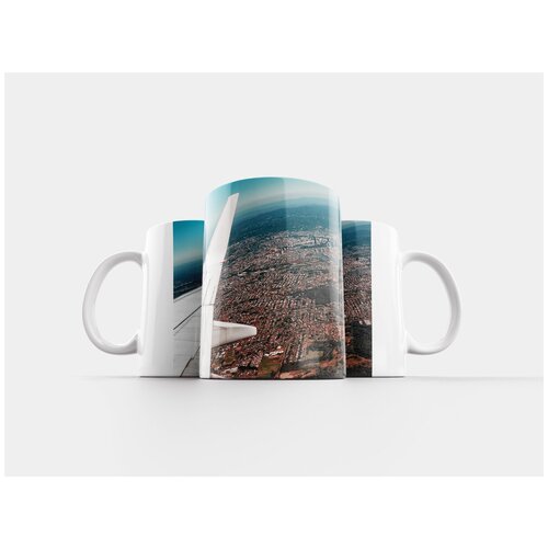 фото Кружка "воздуха, брисбен, город" 320 мл lotsprints