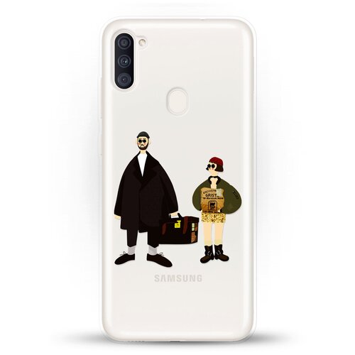 фото Силиконовый чехол матильда и леон на samsung galaxy a11 andy & paul