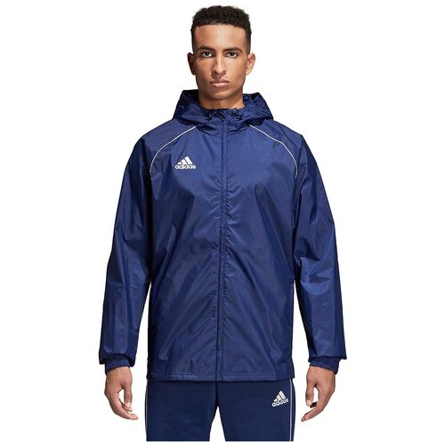 Ветровка Adidas Core18 Rain Jkt CE9048, р-р L, Черный