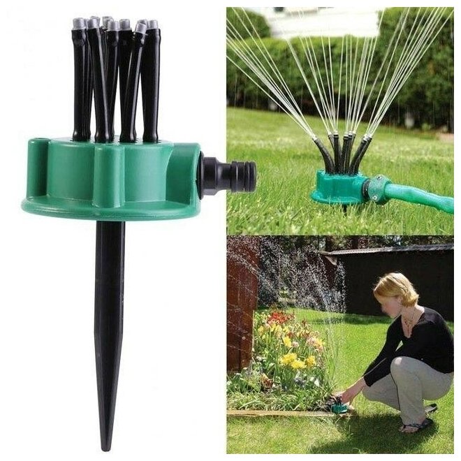 Спринклерный ороситель (дождеватель) Multifunctional Sprinkler 12 в 1 - фотография № 8