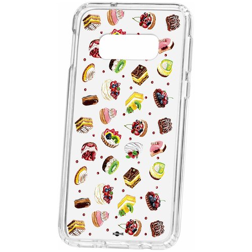 фото Чехол на samsung galaxy s10e kruche print cake / чехол для samsung / чехол с рисунком / чехол с принтом / чехол для самсунг / чехол для самсунг / бампер на гелакси / чехол накладка для гэлэкси / противоударная накладка для samsung galaxy / защита для galaxy / защита на samsung / cиликоновый чехол для samaung galaxy / пластиковый чехол на самсунг / защитный чехол для самсунг / чехольчик / защита телефона / ударопрочный чехол / галакси кruче