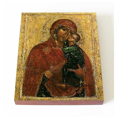 Толгская икона Божией Матери, Ярославль, 1314 г, доска 13*16,5 см