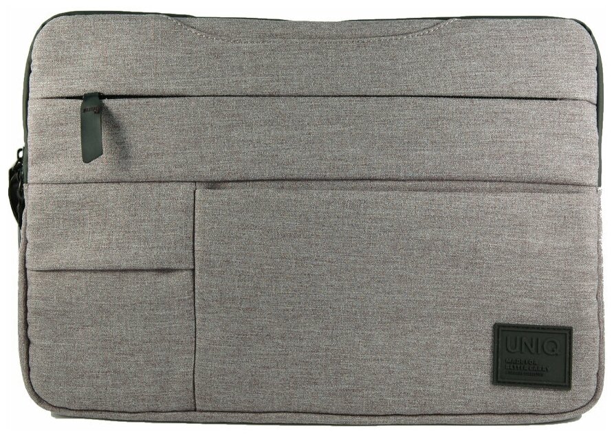 Сумка Uniq Cavalier 2-in-1 Laptop messenger-sleeve Grey