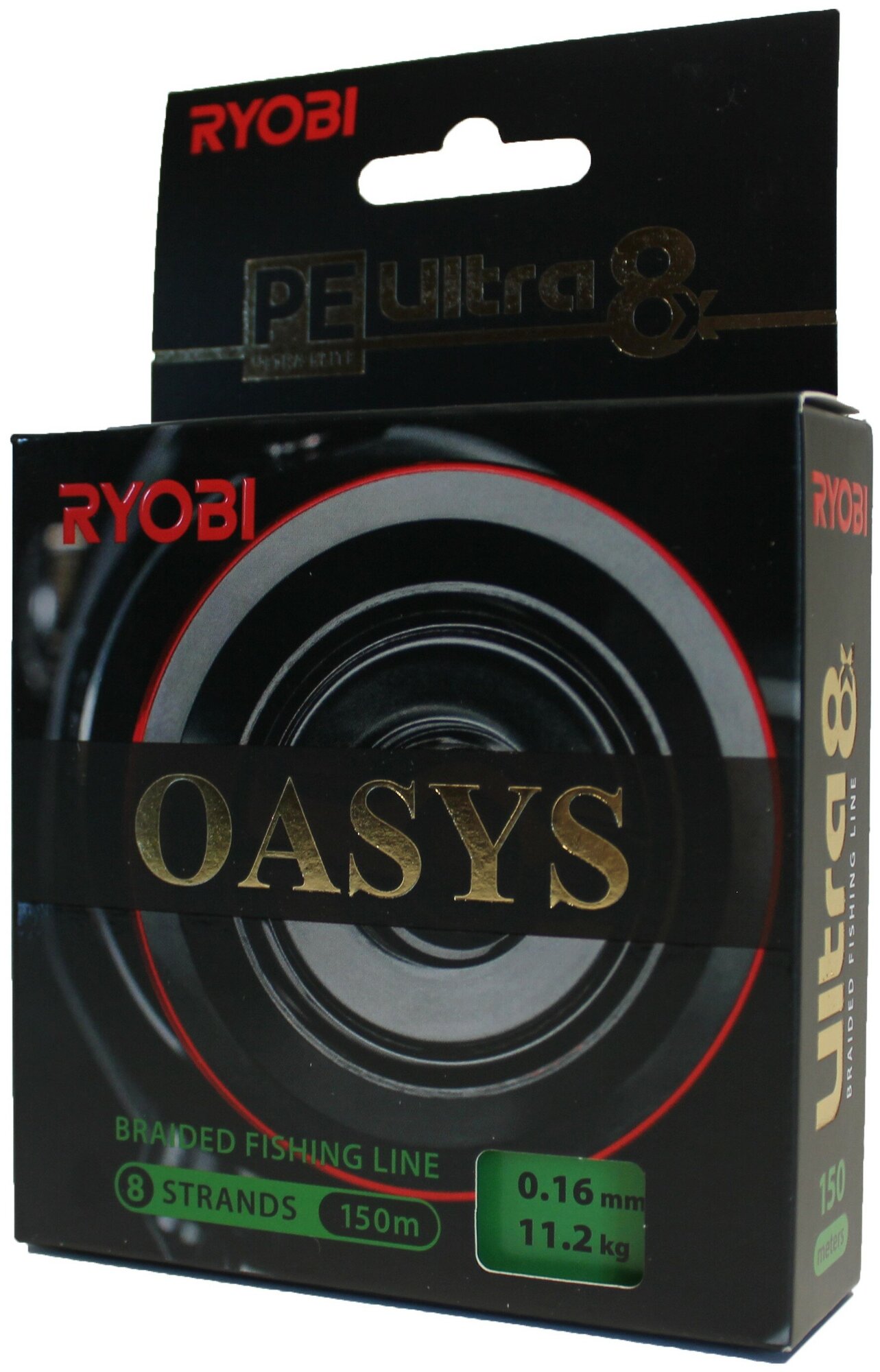 Плетеный шнур RYOBI OASYS Dark Green 0,16mm 150m