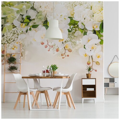 Фотообои Белые орхидеи 270 x 270 м Flizelini 3025-3F 4790₽