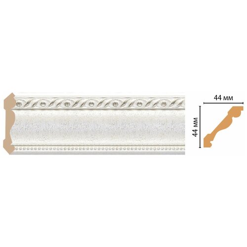 Плинтус потолочный DECOMASTER 124-42 (44*44*2400мм)