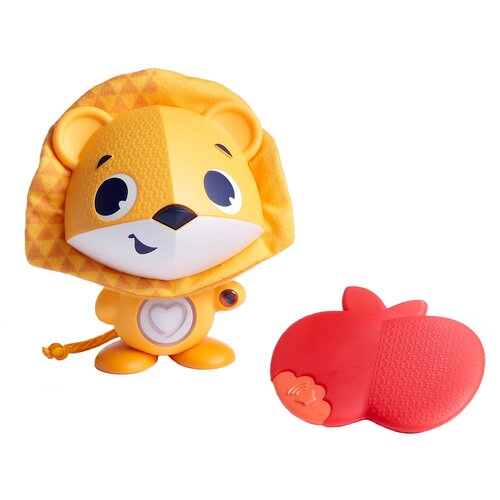 Развивающая игрушка Tiny Love Поиграй со мной Леонард 1504406830, оранжевый/красный интерактивные игрушки tiny love поиграй со мной леонард 592