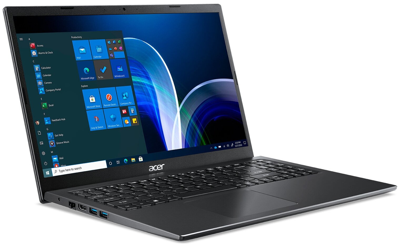 Acer Ноутбук Extensa 15 EX215-54-3396 NXEGJER00W Black 156