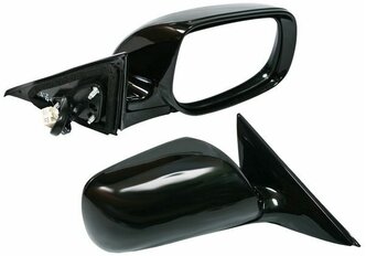 Зеркало заднего вида (боковое) правое электро, 7 контактов, автоскладывание, с подогревом черный-глянец CAMRY 2006-2009 TYSLTO00310