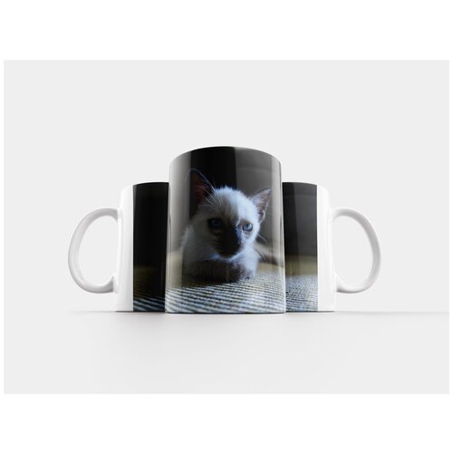 фото Кружка "котенок, китти, шерсть" 320 мл lotsprints