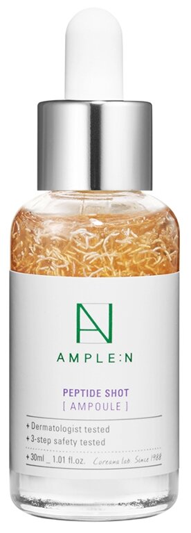 AMPLE:N Peptide Shot Ampoule Концентрат ампульный омолаживающий с пептидами для лица, 30 мл