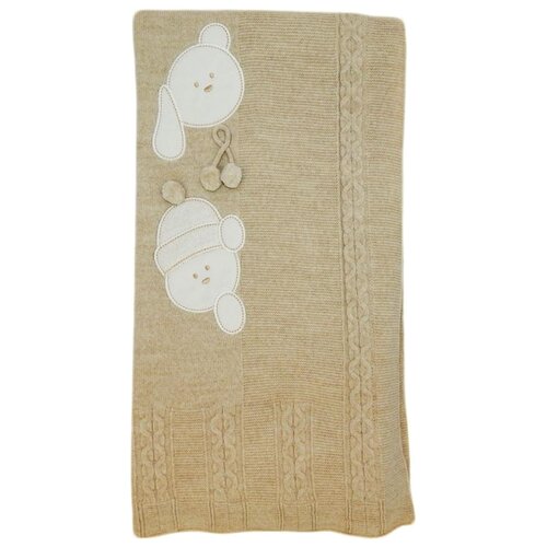 фото Плед папитто 70-100 90х100 см бежевый