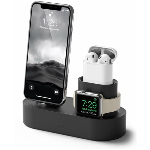 Док- станция Elago Charging Hub 3 in 1 (EST- TRIO- BK) для устройств Apple (Black) стенд elago 3 in 1 charging hub black