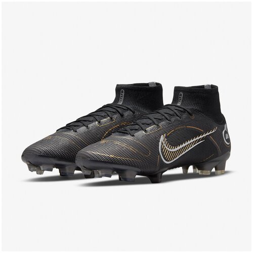 Бутсы Nike Superfly 8 Elite FG DJ2839-007, р-р 40, Черный