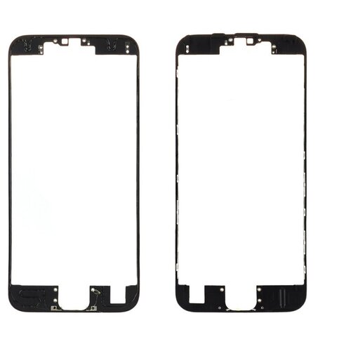 Рамка дисплея и тачскрина для Apple iPhone 6S c клеем черная