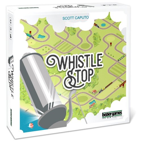 Настольная игра Bezier Games - Whistle Stop с дополнением Rocky Mountains - на английском языке