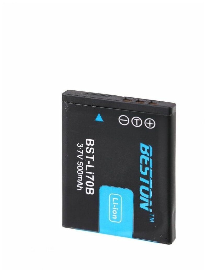 Аккумулятор для фотоаппаратов BESTON OLYMPUS BST-LI-70B, 3.7 В, 500 мАч