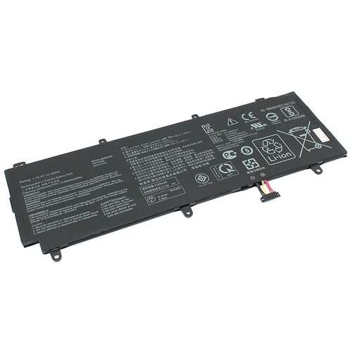 Аккумуляторная батарея для ноутбука Asus ROG Zephyrus S GX531GS (C41N1805) 15.4V 3160mAh lmdtk new c41n1828 аккумулятор для ноутбука asus zephyrus s gx531 gx531gw gx531gv gx531gx gx531gxr gx531gw ah76 15 44 v