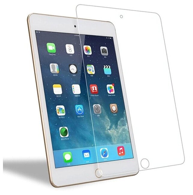 Защитное стекло для iPad 9.7 2017/2018, iPad Air/ Air 2 Tempered Glass / 2.5D, 9H, 0.3 мм