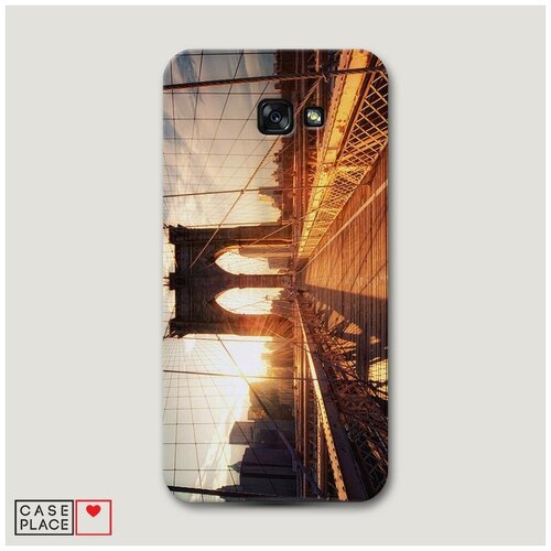 фото Чехол пластиковый samsung galaxy a7 2017 бруклин мост case place