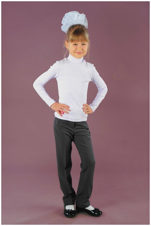 Школьные брюки Инфанта, размер 170/84, серый