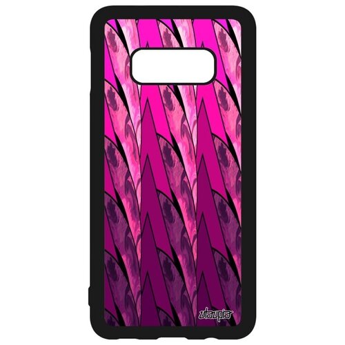фото Защитный чехол на телефон // galaxy s10e // "восход" вершина эффект, utaupia, фуксия