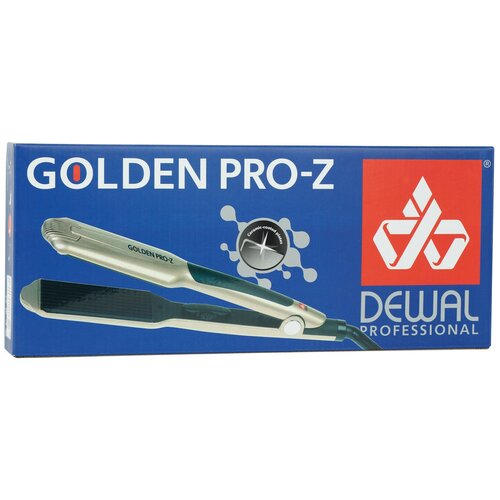 Щипцы-гофре DEWAL GOLDEN Pro Z , 45x95мм, керамико-турмалиновое покрытие, 48 Вт