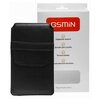 Чехол карман GSMIN с зажимом вертикальный на ремень универсальный 170x90 мм (6.3) (Черный) - изображение